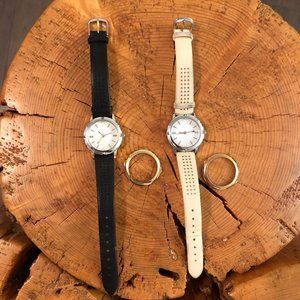 Stella & Dot Icon Convertible watch in black